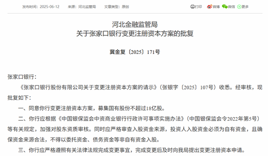 时隔半年再定增！张家口银行频频补充(💧)资本背后，盈利(🚊)能力亟待改善